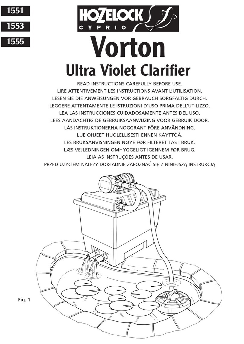 Hozelock Cyprio Vorton instructions