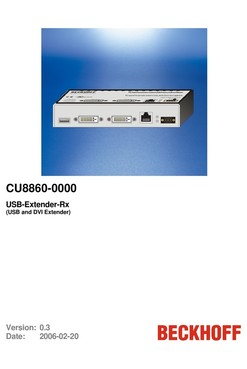 Beckhoff CU8860-0000 manual