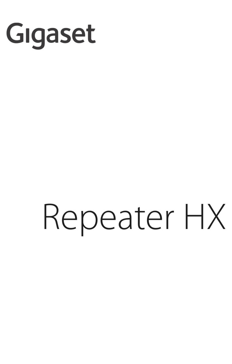 Gigaset HX manual