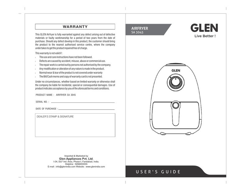 Glen SA 3045 user guide