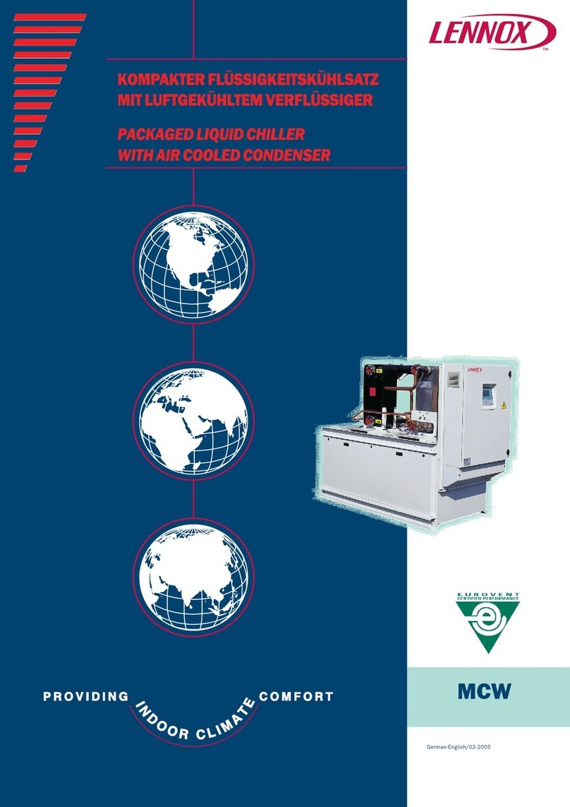 Lennox MCW 192 P User manual Lennox MCW 192 P User manual