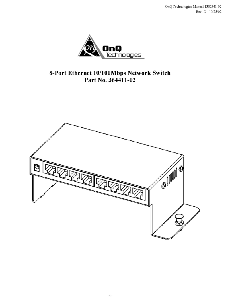 OnQ Technologies 364411-02 manual