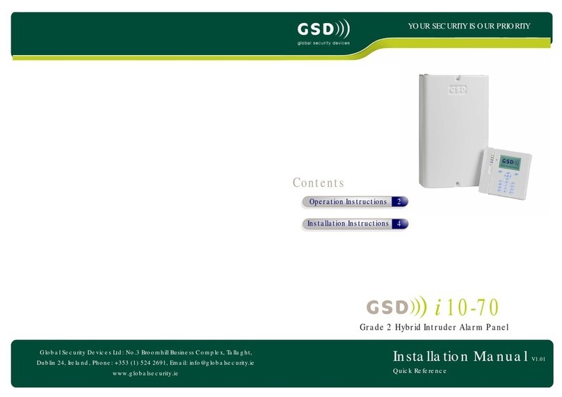 GSD i10-70 installation manual