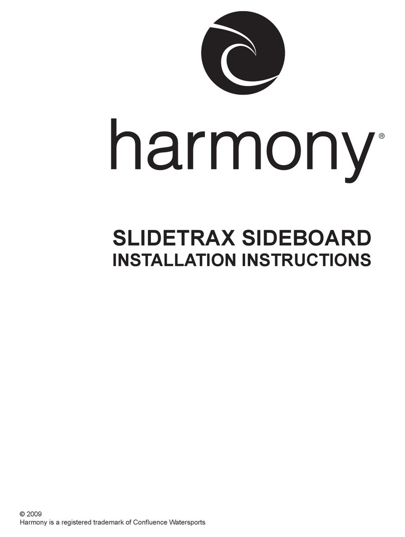 Harmony SlideTrax 8023061 installation instructions