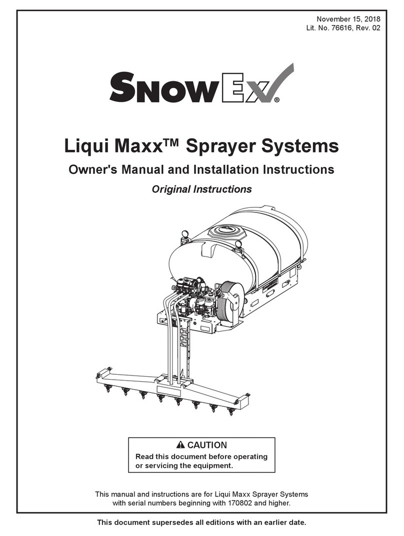 SnowEx Liqui Maxx 170802 Operating instructions