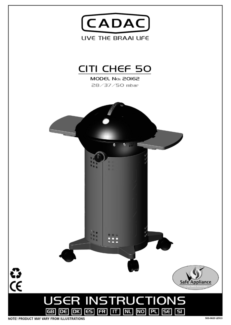 Cadac 20162 User manual
