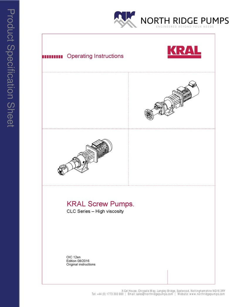 KRAL CLC Series User manual