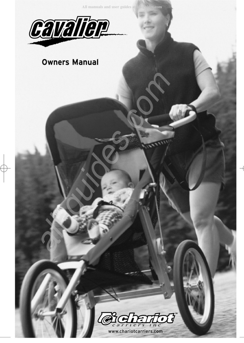 Chariot Carriers Cavalier User manual