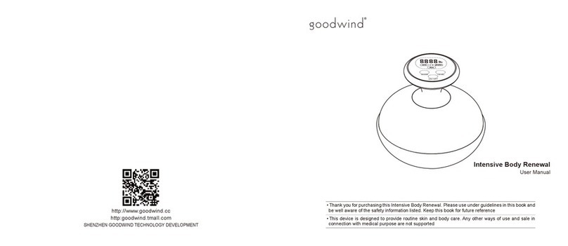 Goodwind Intensive Body Renewal user manual