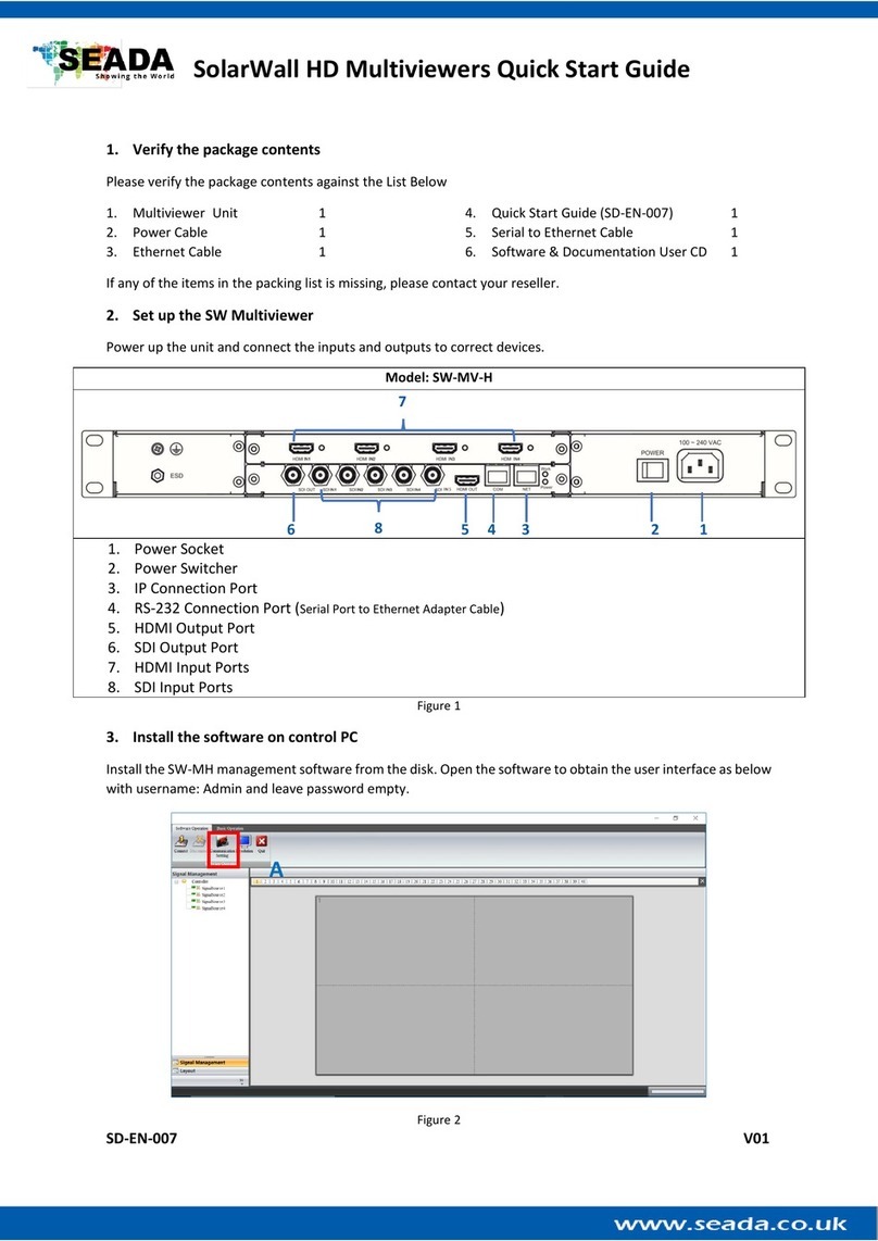 Seada SolarWall SW-MV-H User manual Seada SolarWall SW-MV-H User manual