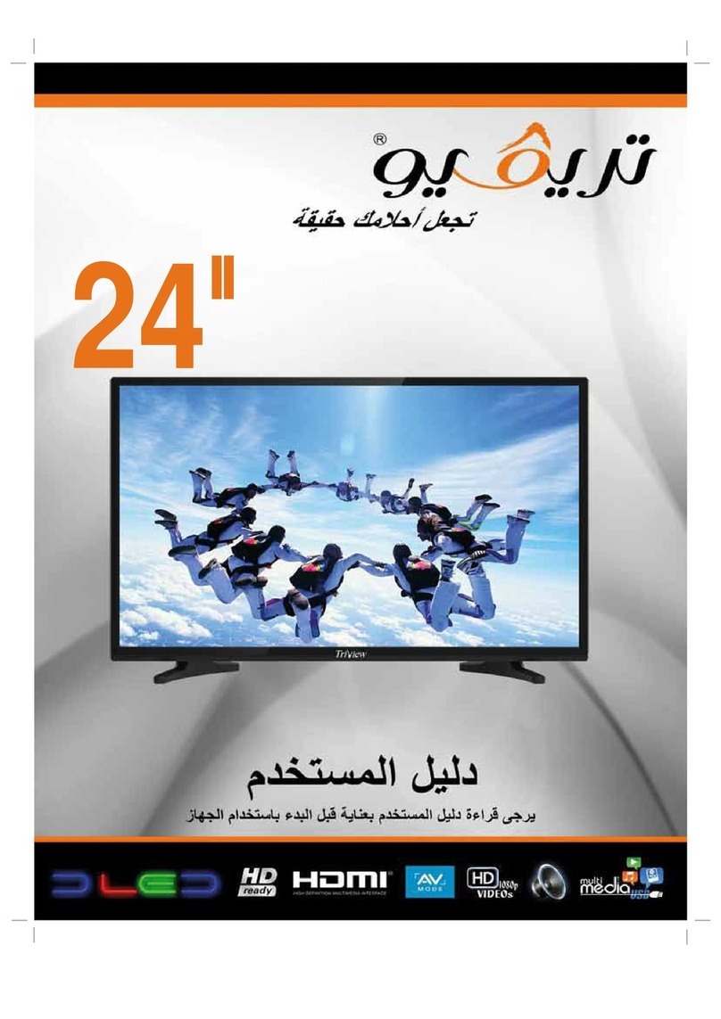 TRIVIEW 2436 User manual