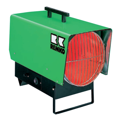 REMKO PGM Series Operating and installation instructions