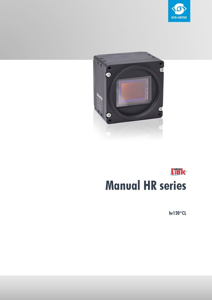 SVS-Vistek HR Series User manual