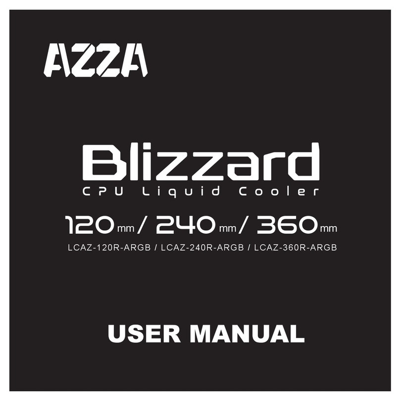 AZZA Blizzard Series user manual