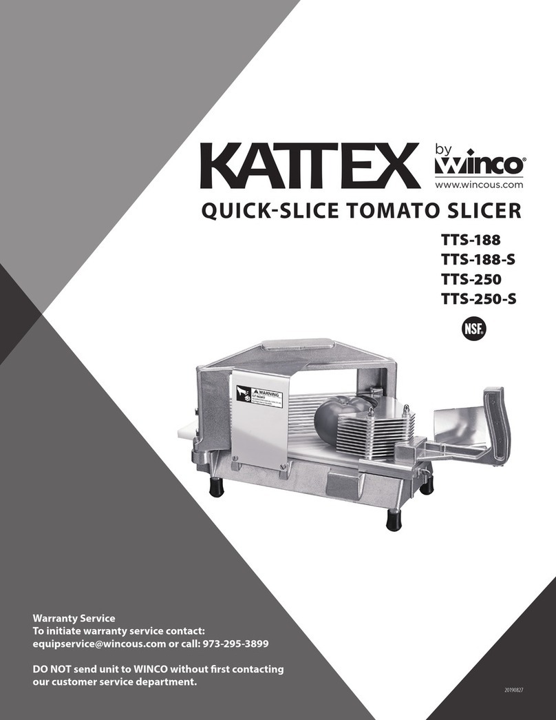 Winco KATTEX TTS-188 manual
