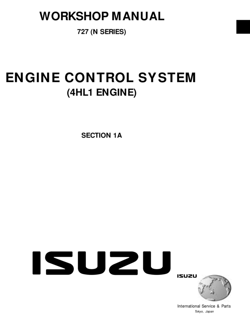 Isuzu 4HL1 Instruction manual