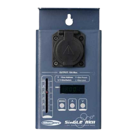 Show Tec Single MKII User manual