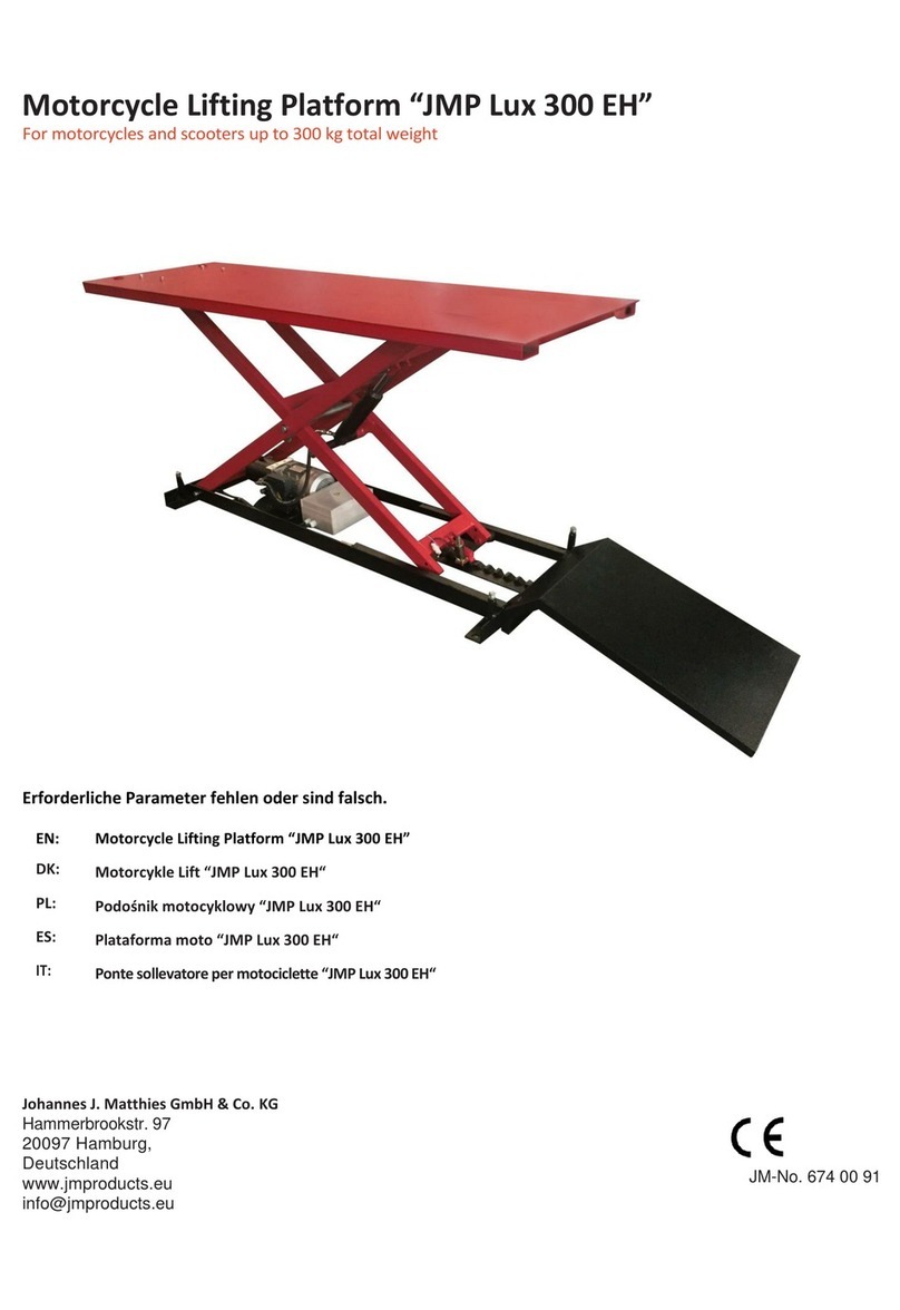 JMP Lux 300 EH Original operating instructions