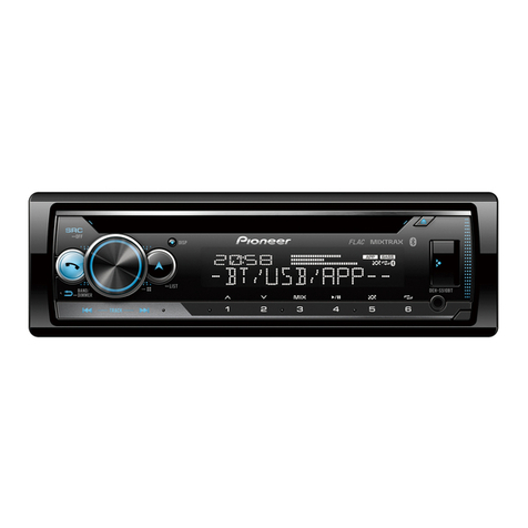 Pioneer DEH-S5250BT quick start guide