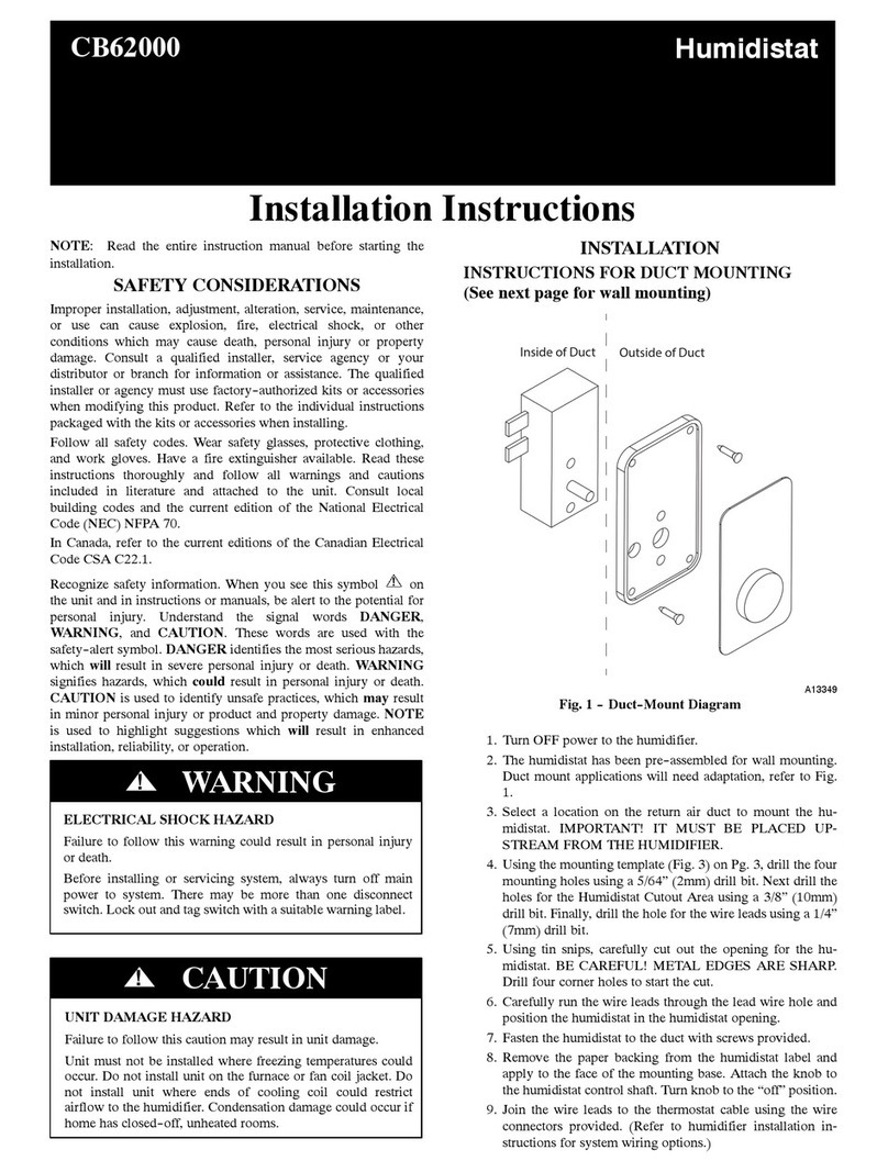 Carrier CB62000 installation instructions