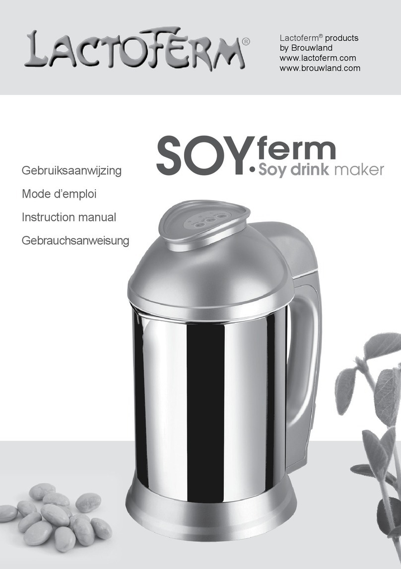 Lactoferm SOYferm instruction manual