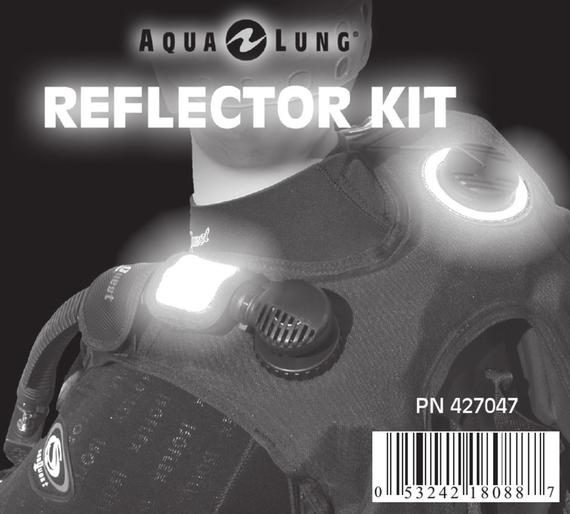 Aqua Lung Reflector Kit installation instructions