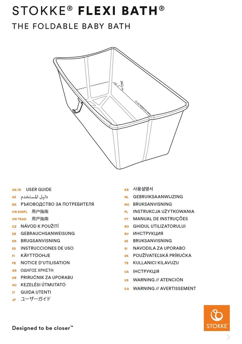 Stokke FLEXI BATH Series user guide