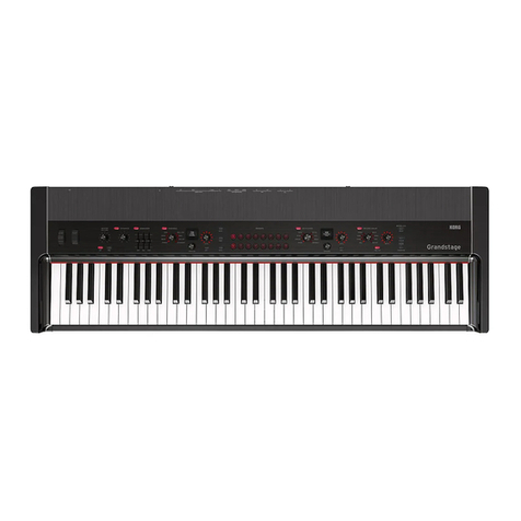 Korg Grandstage 88 User manual