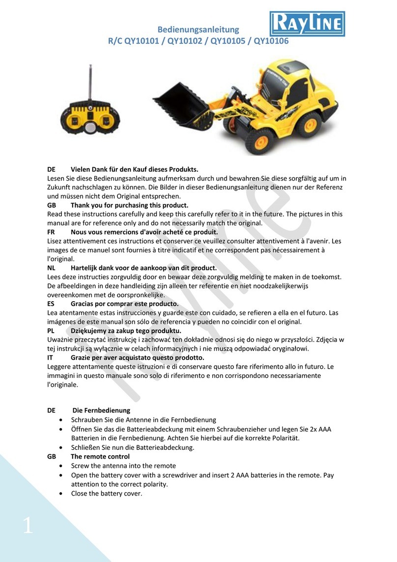Rayline QY10101 User manual