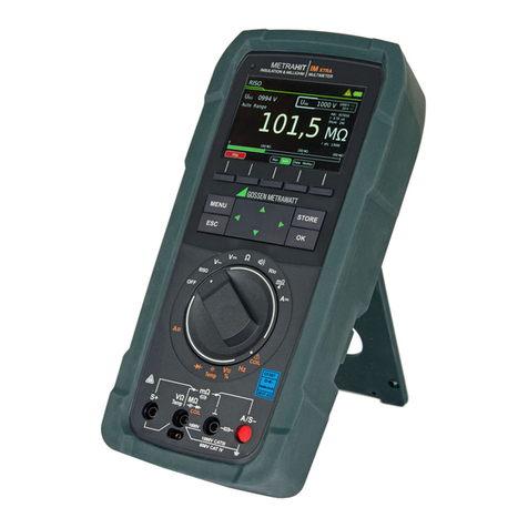 Gossen MetraWatt METRAHIT IM XTRA operating instructions