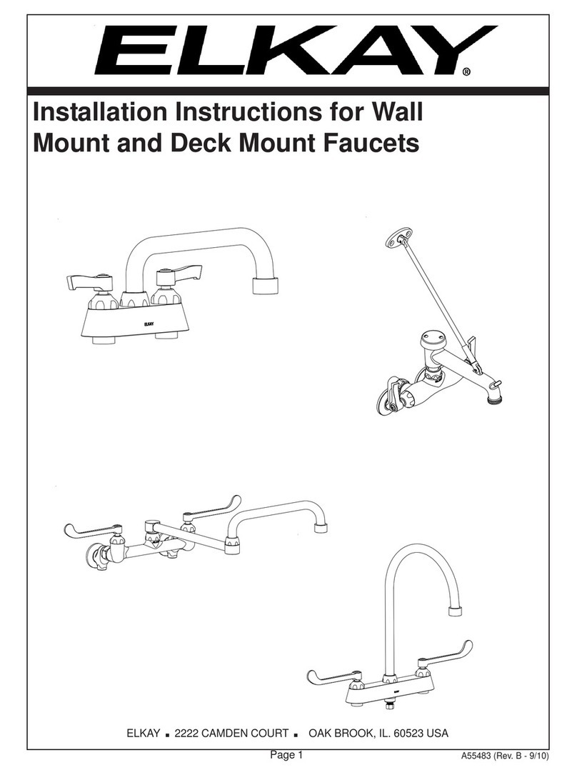 Elkay A55483 installation instructions Elkay A55483 installation instructions