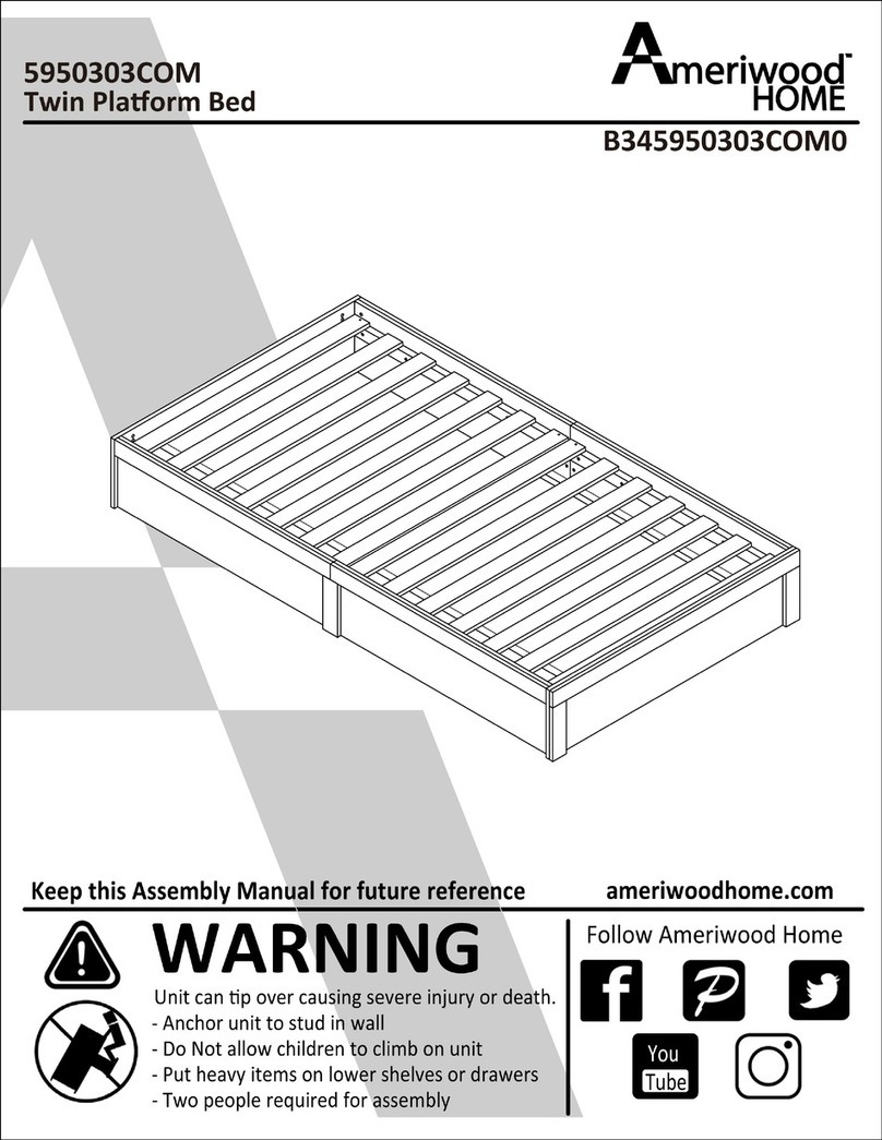 Ameriwood HOME 5950303COM Assembly manual Ameriwood HOME 5950303COM Assembly manual