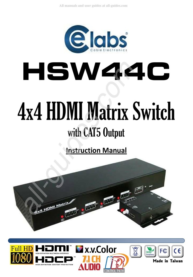 Celabs CE Labs HSW44C User manual