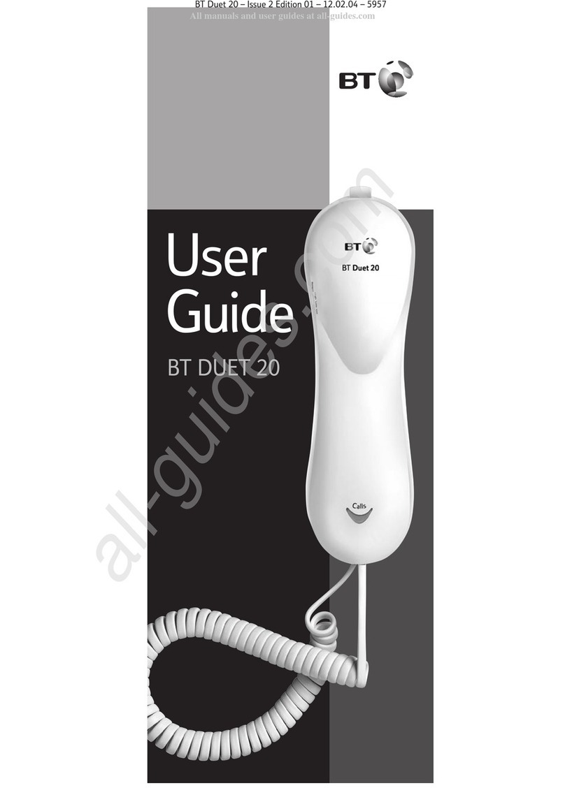 BT Duet 20 User manual