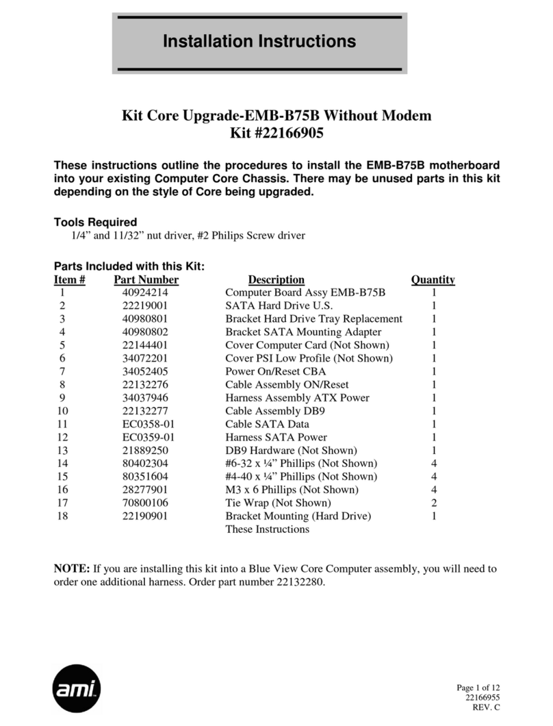 AMI EMB-B75B installation instructions