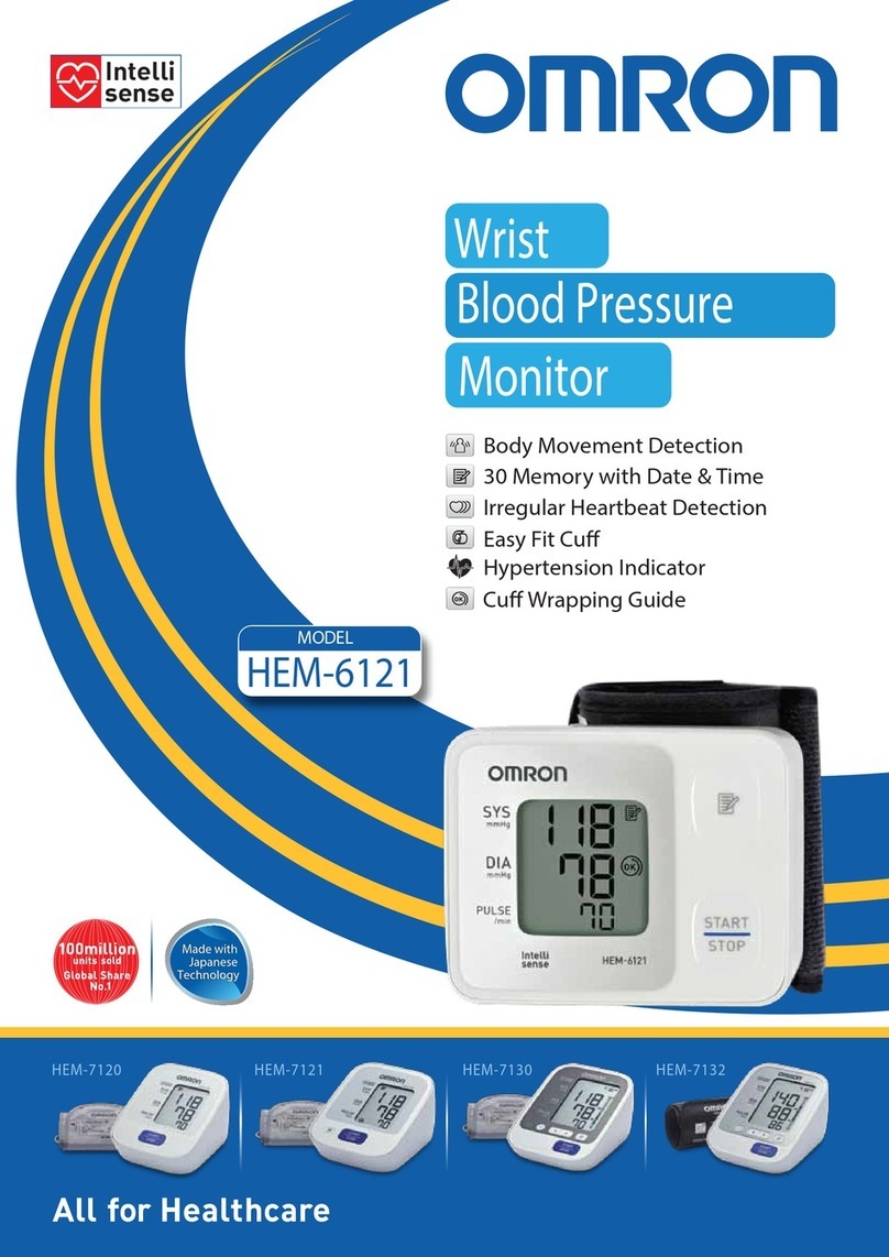 Omron HEM-6121 User manual