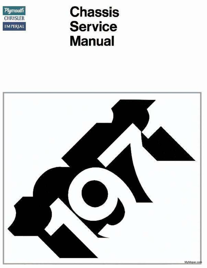 Chrysler IMPERIAL Series User manual