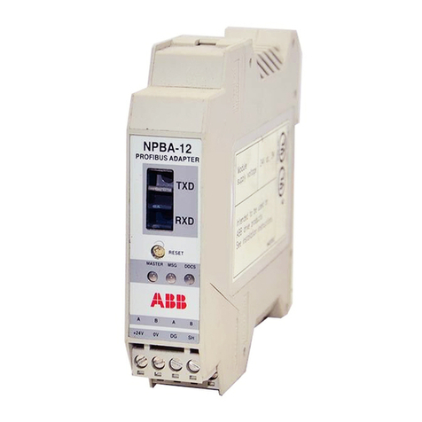 ABB NPBA-12 Installation manual