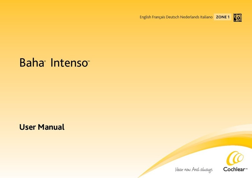 Cochlear Baha Intenso User manual