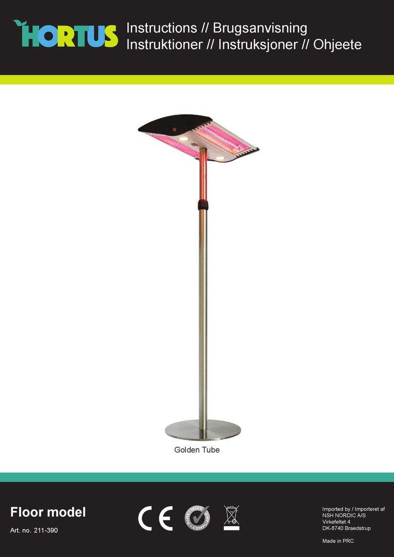 Hortus Golden Tube 211-390 instructions