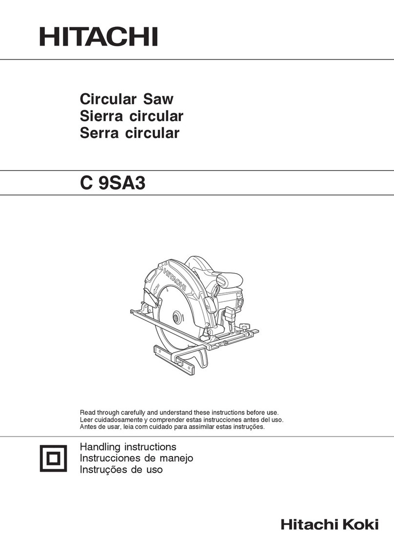 Hitachi C 9SA3 User manual