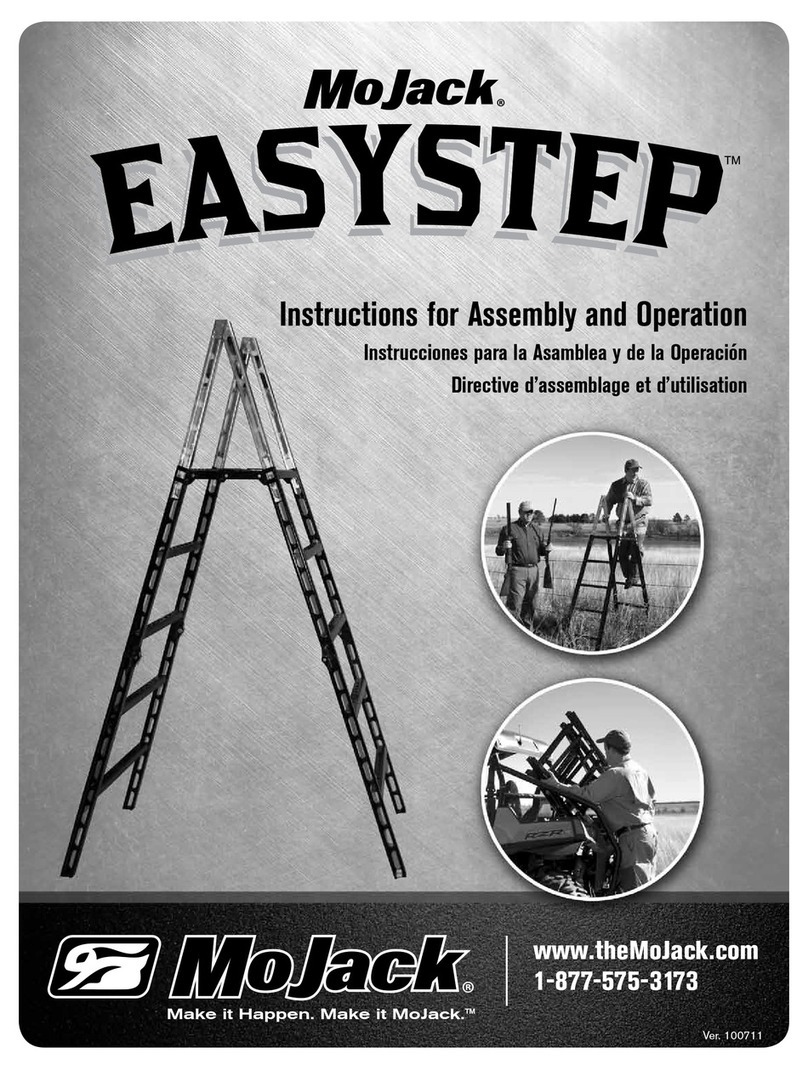MoJack EasyStep Instructions for assembly and operation
