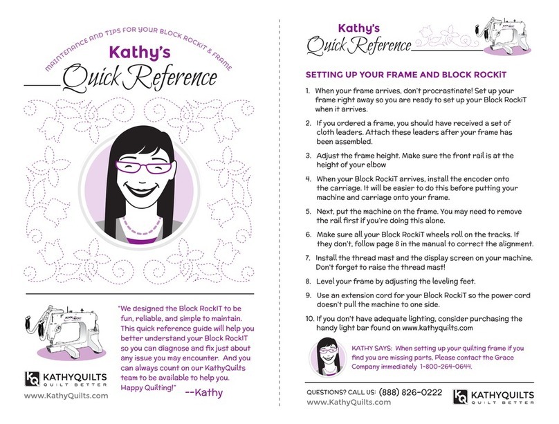 Kathy Quilts! Block RockiT quick reference