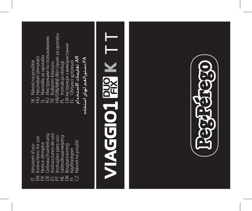 Peg-Perego Viaggio1 Duo-Fix ASIP User manual