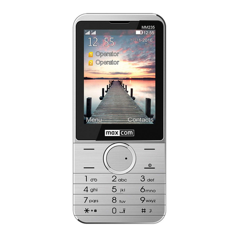 Maxcom MM235 User manual Maxcom MM235 User manual