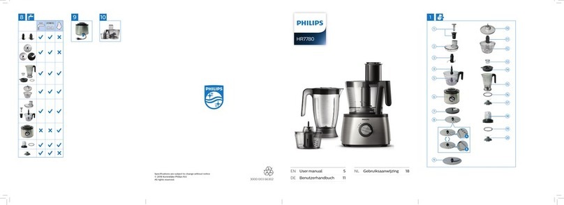 Philips HR7780 User manual