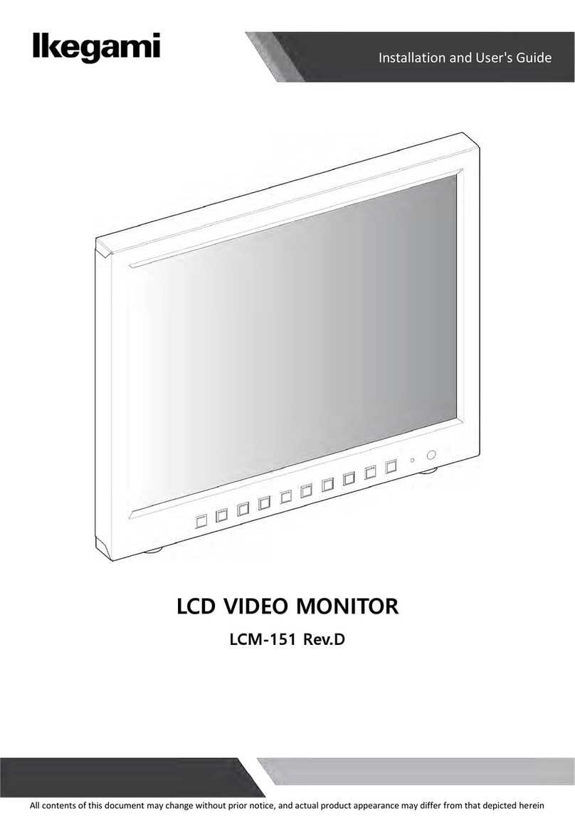 Ikegami LCM-151 User manual