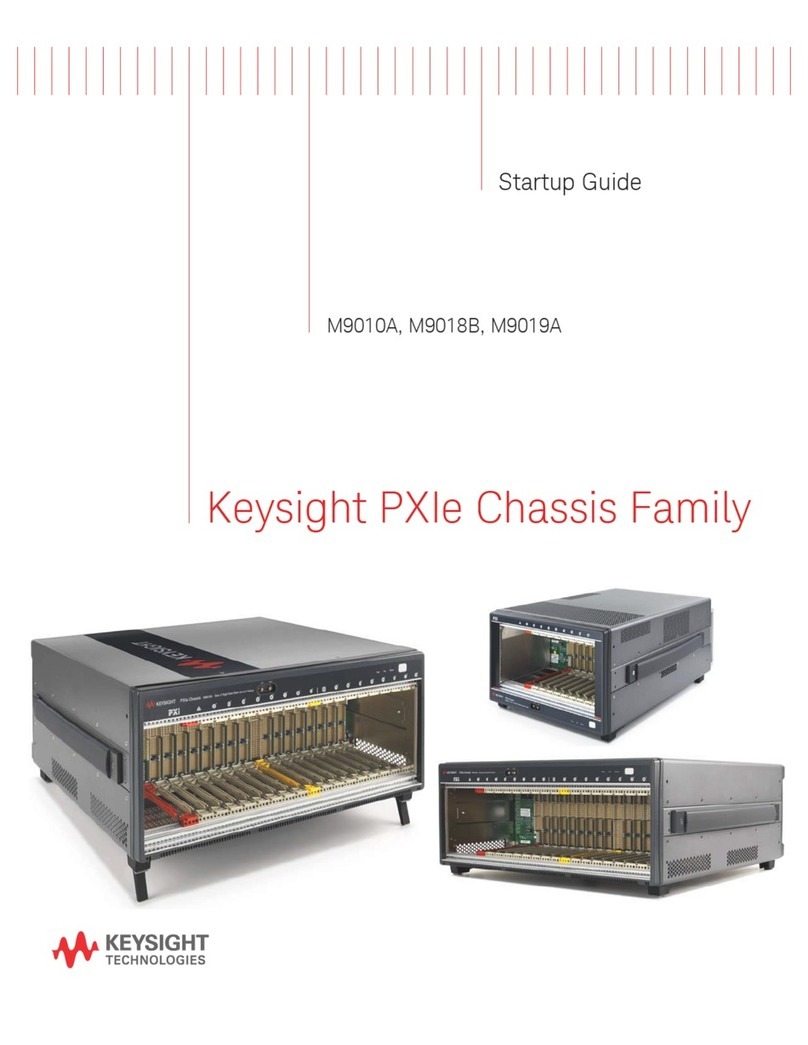 Keysight PXIe M9018B User guide