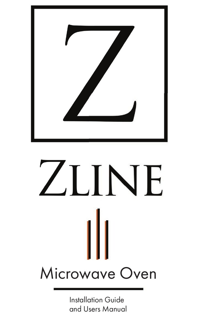 Zline EM034DW1 Assembly instructions Zline EM034DW1 Assembly instructions
