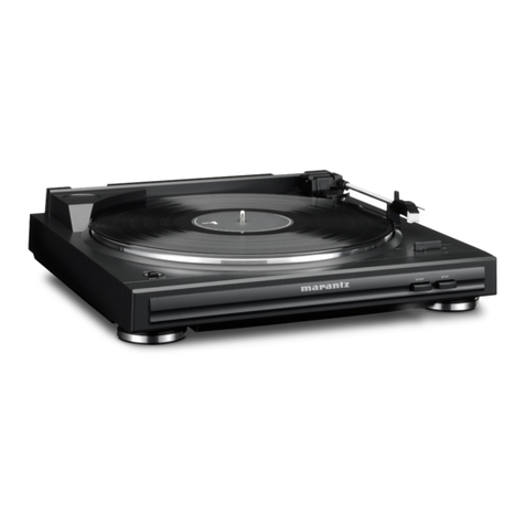Marantz TT5005 owner's manual